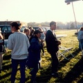 Milling around the trailer